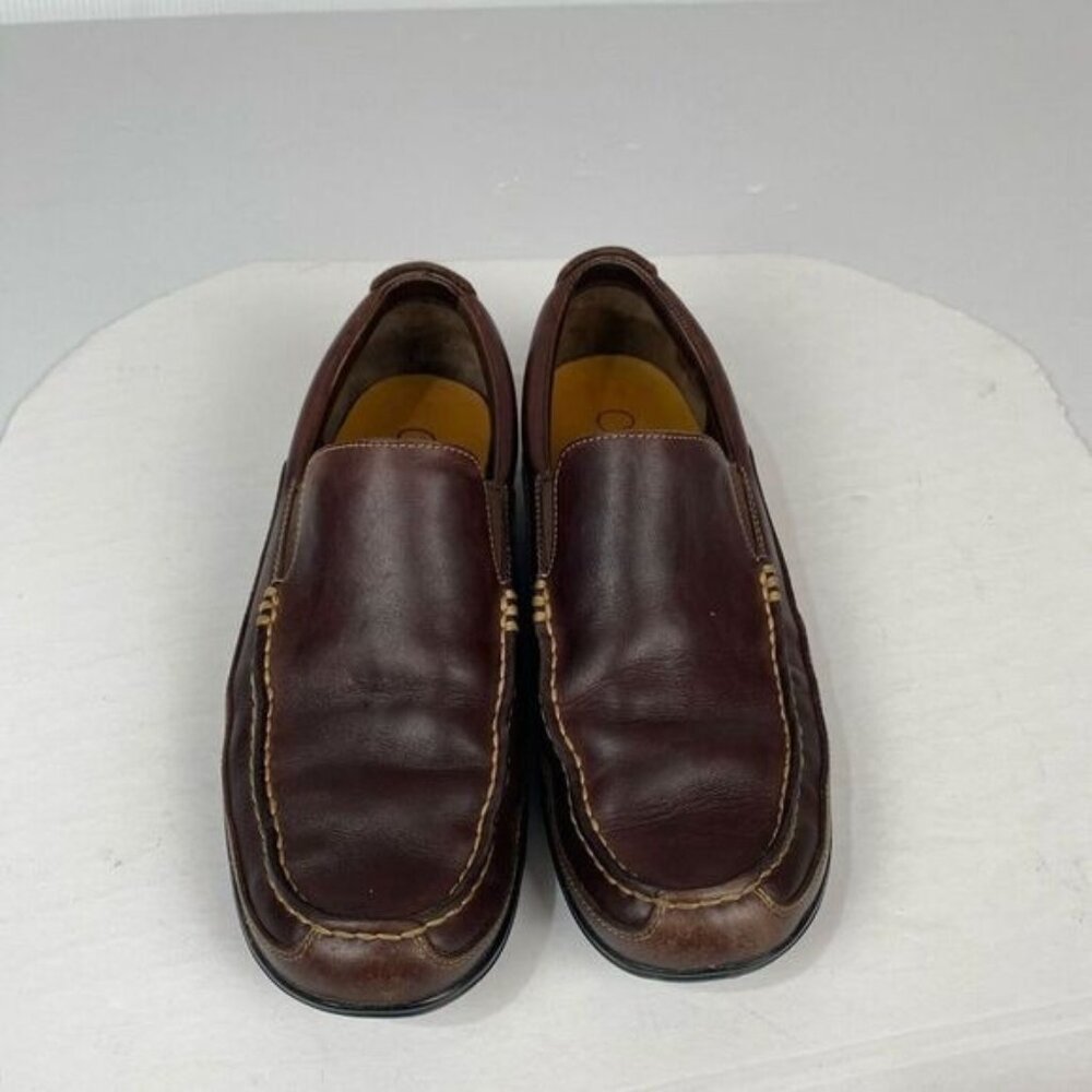 Cole Haan Mens Loafers Brown Leather Size 8.5 M Comfort C 04059G11